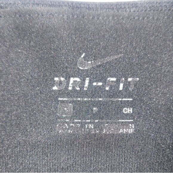 NIKE power tight fit training dri fit black size small yoga leggings womens - Picture 15 of 16